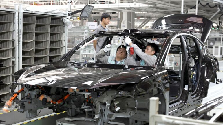 Prices cut and production drops as Chinese cars flood UK market