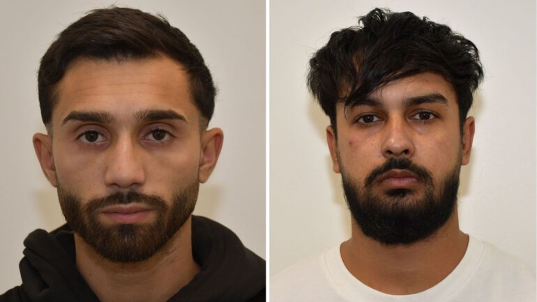 Two men jailed for stabbing TV presenter on street