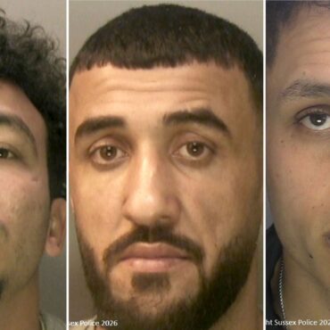 Asylum seekers given lengthy prison sentences for rape of woman on Brighton beach