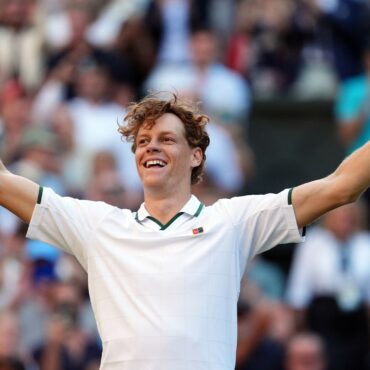 Jannik Sinner wins second men’s Wimbledon singles title