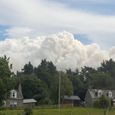 Residents ‘upset and angry’ over Cairngorms wildfire evacuation orders