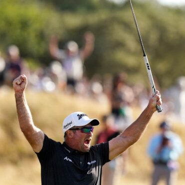 New Zealander Ryan Fox wins The Open golf championship