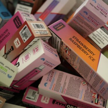 Vape flavours and packaging could be restricted to deter children