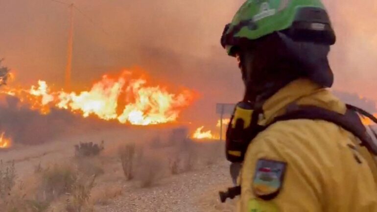 Britons feared to be among 11 killed in Spain wildfire