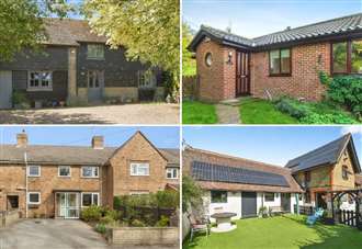 Going through the roof! House prices in SIX Kent hotspots increase £10K in just 12 months