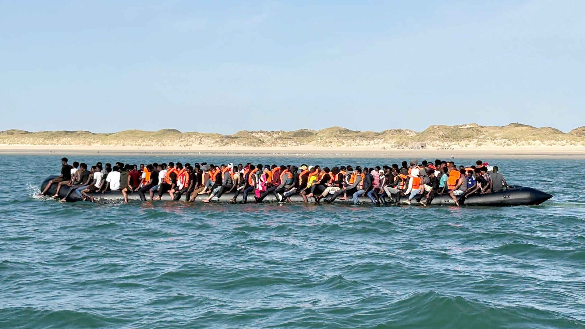 Record number of people arrive on one small boat – but what’s behind fall in Channel crossings this year?