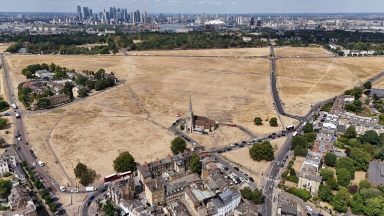 ‘Truly exceptional’: England and Wales see driest July on record, provisional figures show