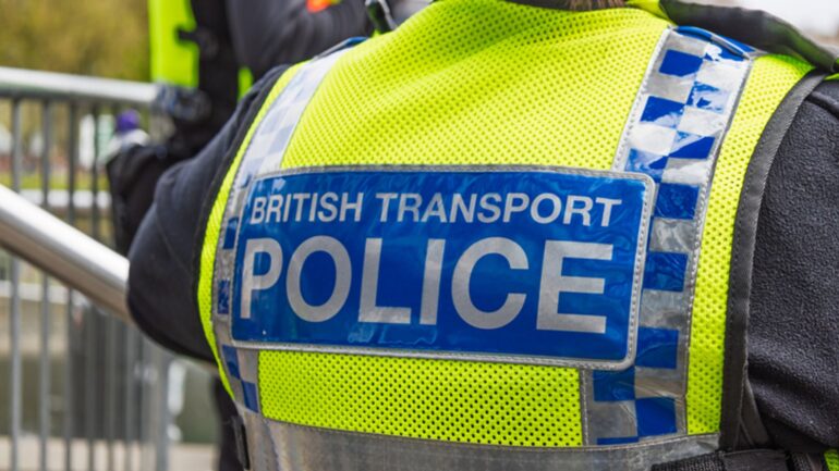 Man dies after collision between train and van