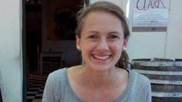 Suspect arrives at court after British woman’s body found in suitcase in Greece