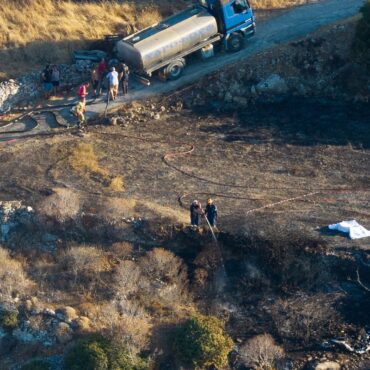 British tourist and wife killed in Greek helicopter crash while on honeymoon named