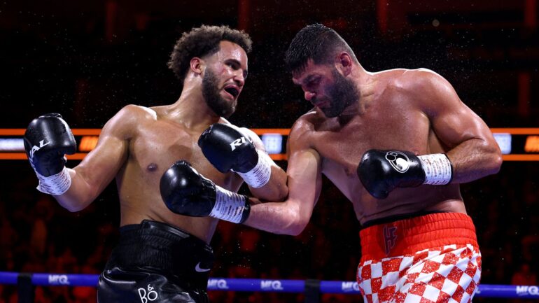 British boxer Moses Itauma suffers shock defeat in world title fight