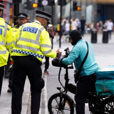 Seizures of ‘menace’ e-bikes jump by 83% in a year