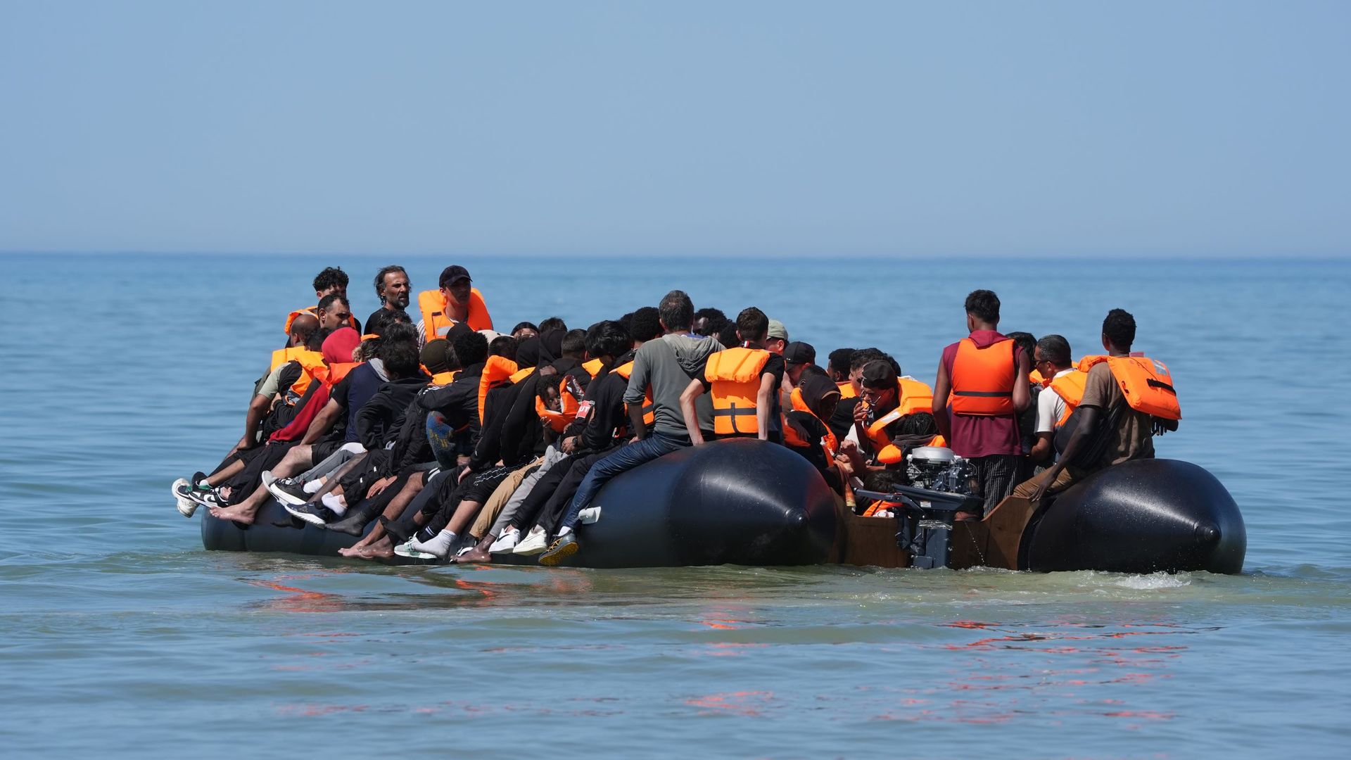 Migrant dies and 72 others rescued from small boat trying to reach UK