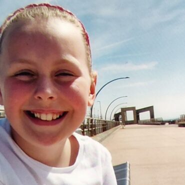 Girl, 9, found dying on industrial estate is named