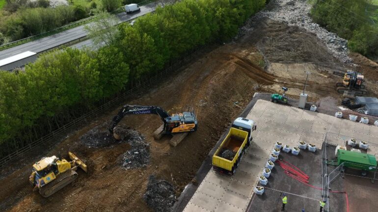 More than 22,000 tonnes of rubbish cleared from illegal dump site