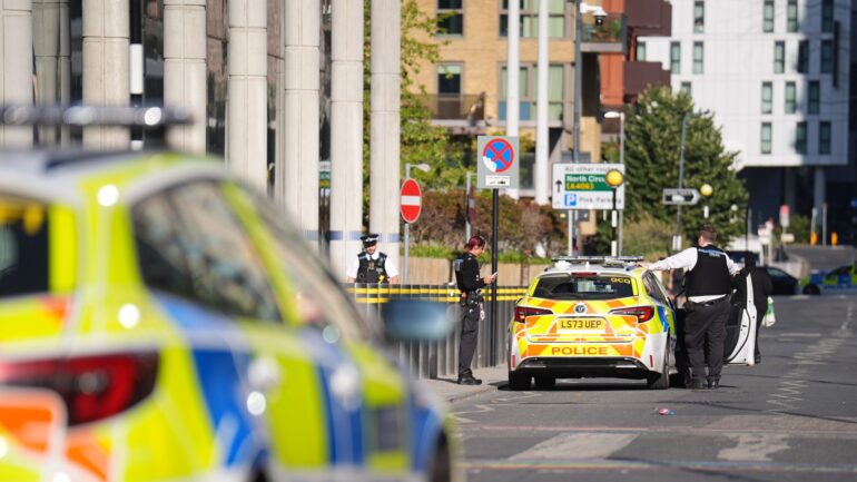 Murder investigation after young man stabbed at council headquarters