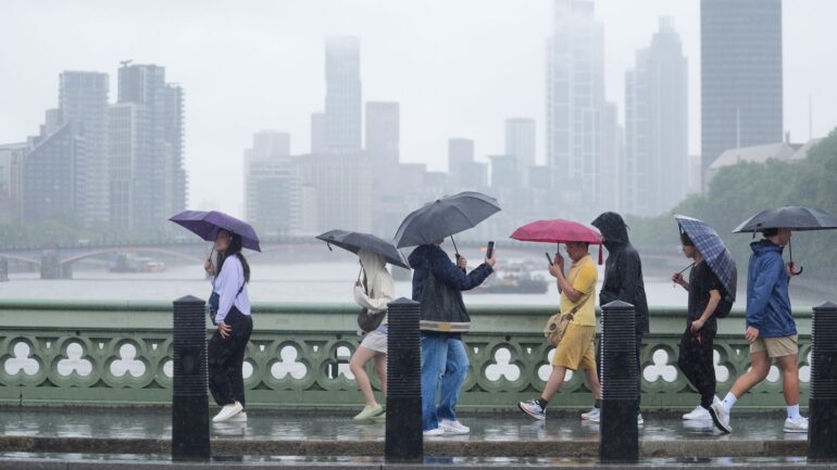 UK facing ‘most changeable week’ of weather since June