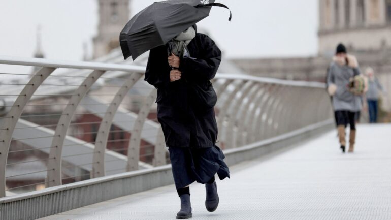 Thunderstorms and heavy rain headed for much of England and Wales