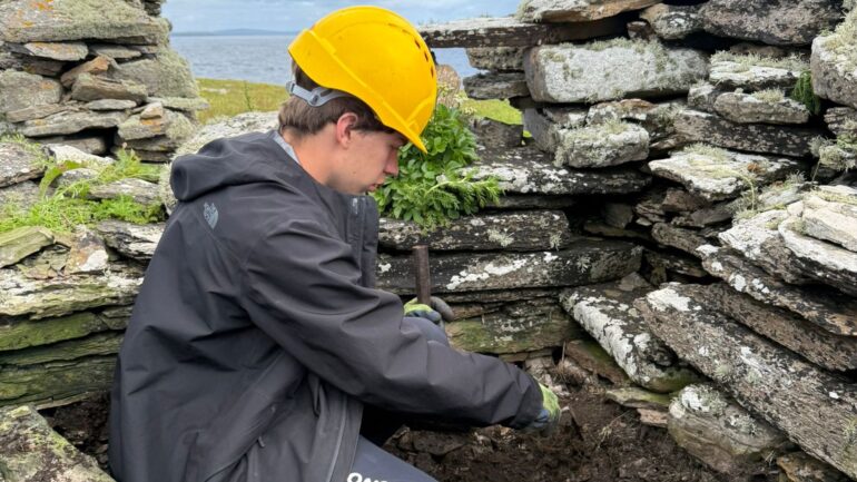 Pupils at King’s old school find ‘1,000-year-old Viking church’