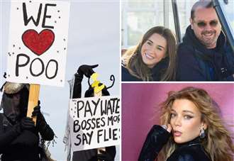 Big-name celebs to join Kent protest
