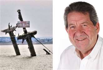 Iconic Kent bomb ship to take centre stage in new spy novel