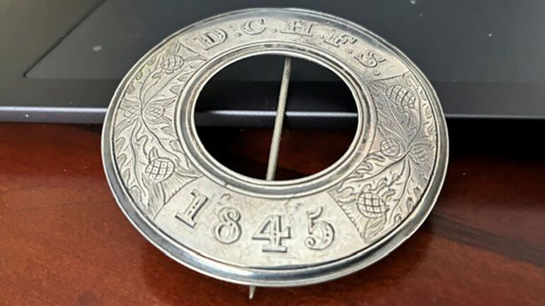 US man ‘thrilled’ as mystery of 181-year-old Scottish brooch solved