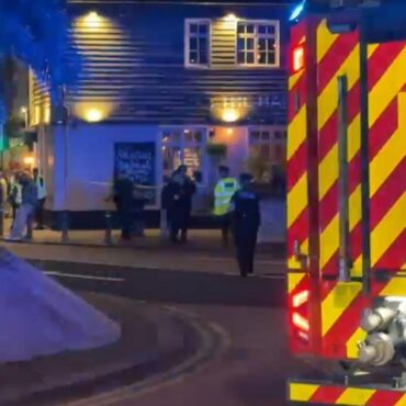 Seaside hotel fire being treated as suspicious