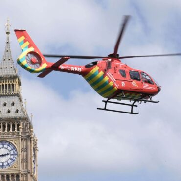 Emergency helicopters suffer 35 ‘laser attacks’ in six months