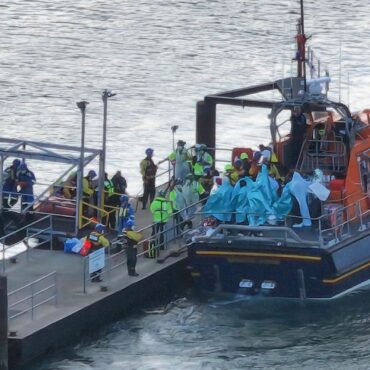 Police release images of six men after anti-migrant protest in Portsmouth