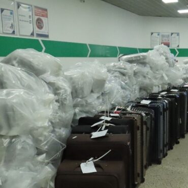 Gang smuggled £13.8m of cannabis into UK hidden in 22 suitcases