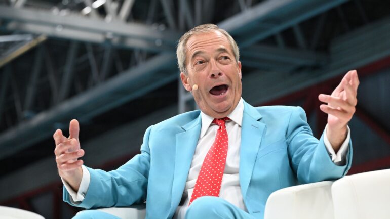 Reform given £72m by two crypto billionaires in record-breaking haul