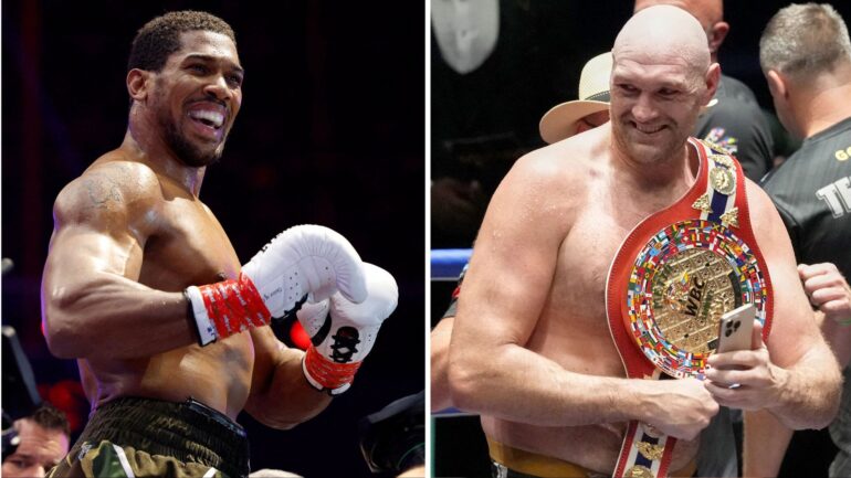 Date and UK venue confirmed for Joshua-Fury fight