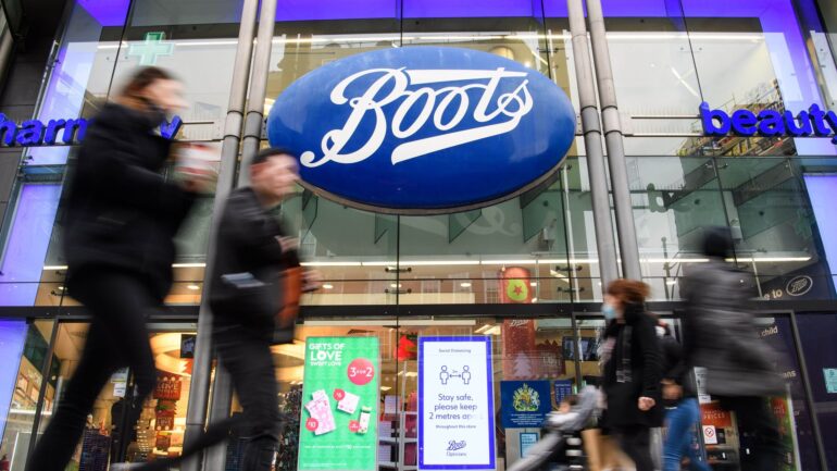 £6.7bn deal announced to buy Boots’ 1,800 UK and Ireland stores