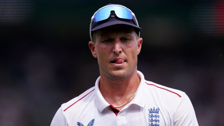 England cricketer Brydon Carse charged by regulator following arrest on night out