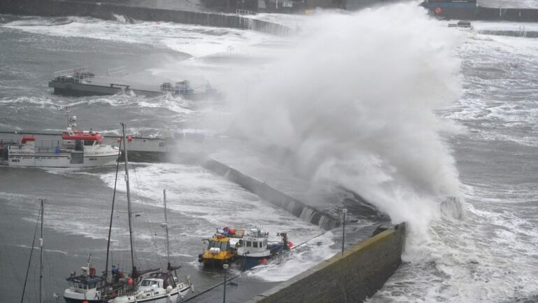 Winds up to 70mph predicted as weather warning comes into force